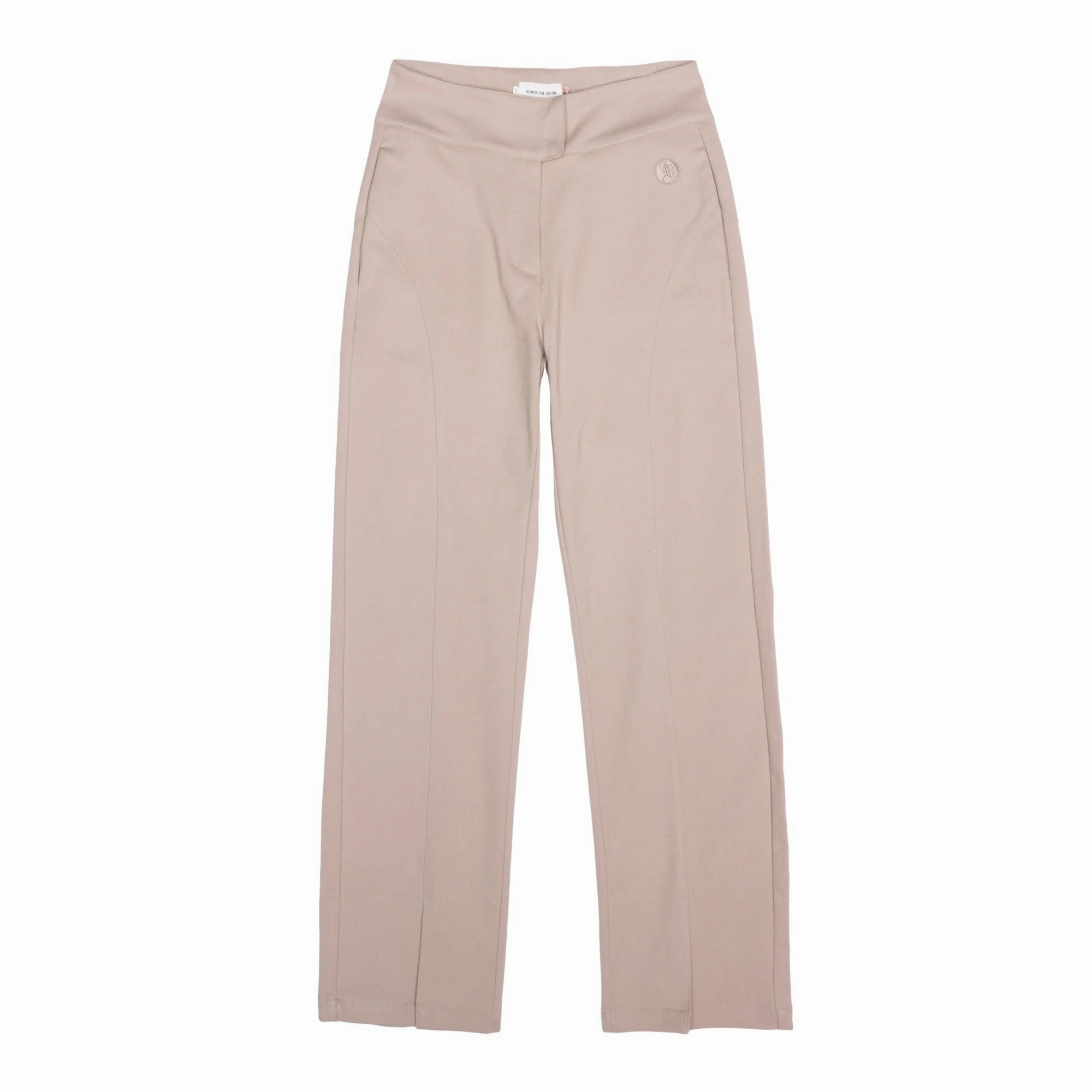 Womens Honor The Gift Wool Pant 'Sand' ElasticWaistband Flattering Design Wear