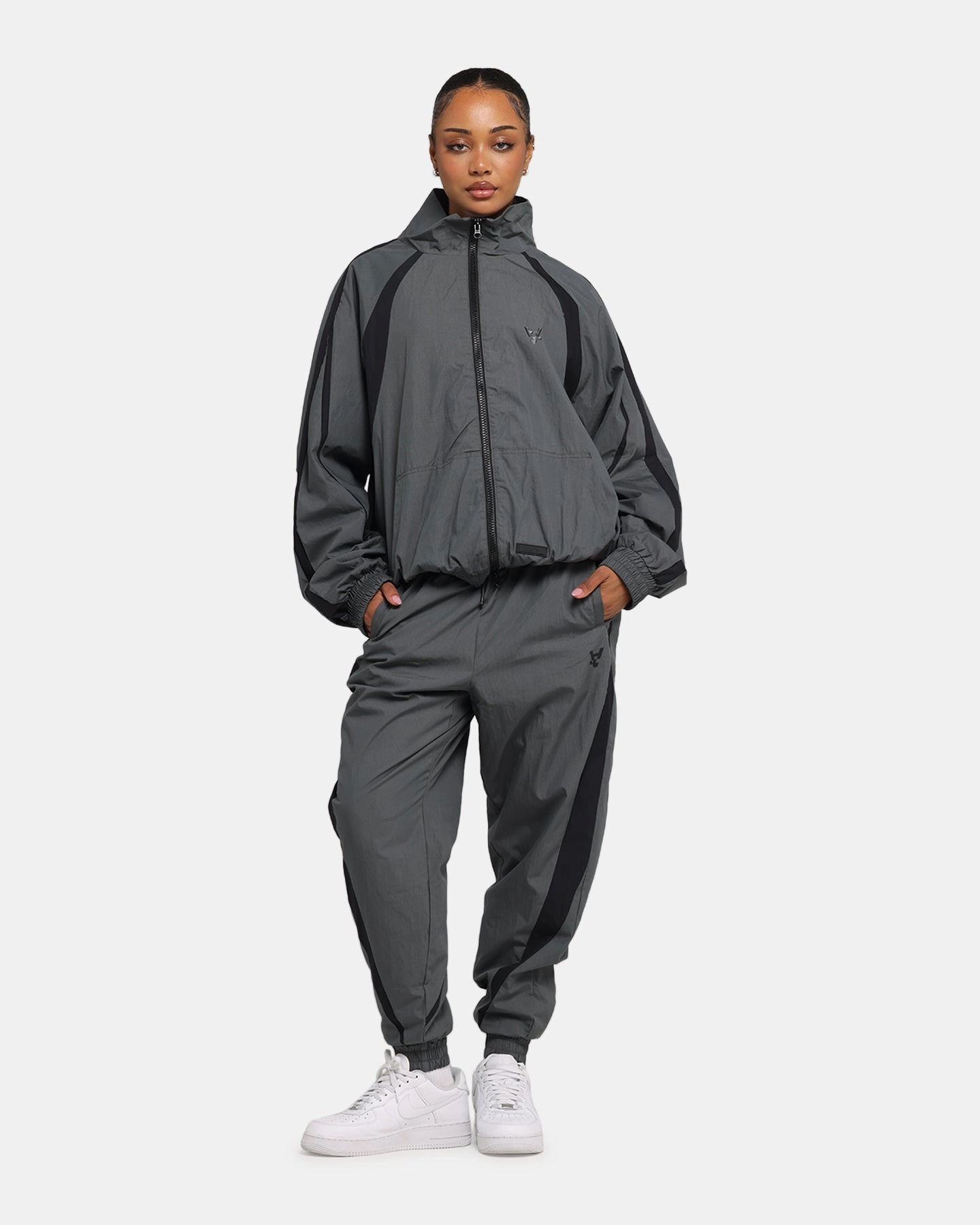 Task The Anti Order Acolyte Windbreaker Jacket Grey/Black