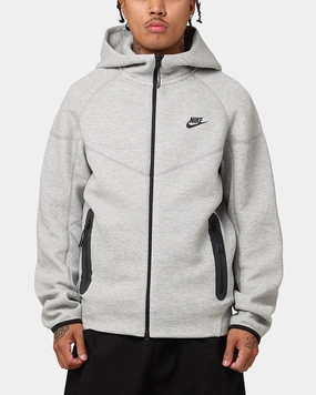 Snag Free Zippers Minimalist Style Nike Sportswear Tech Fleece Windrunner Jacket Dark Grey Heather