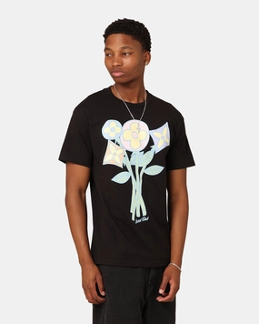 Secret Club SC Flower T-Shirt Black Breathable and Comfortable