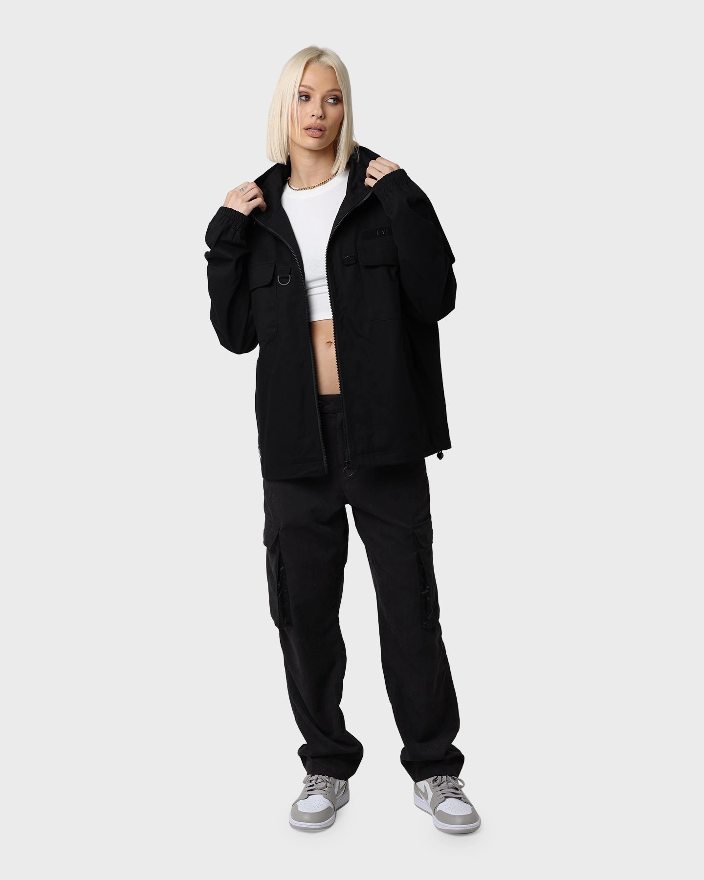 Layer Versatility sports event PYRA Soho Cargo Jacket Black