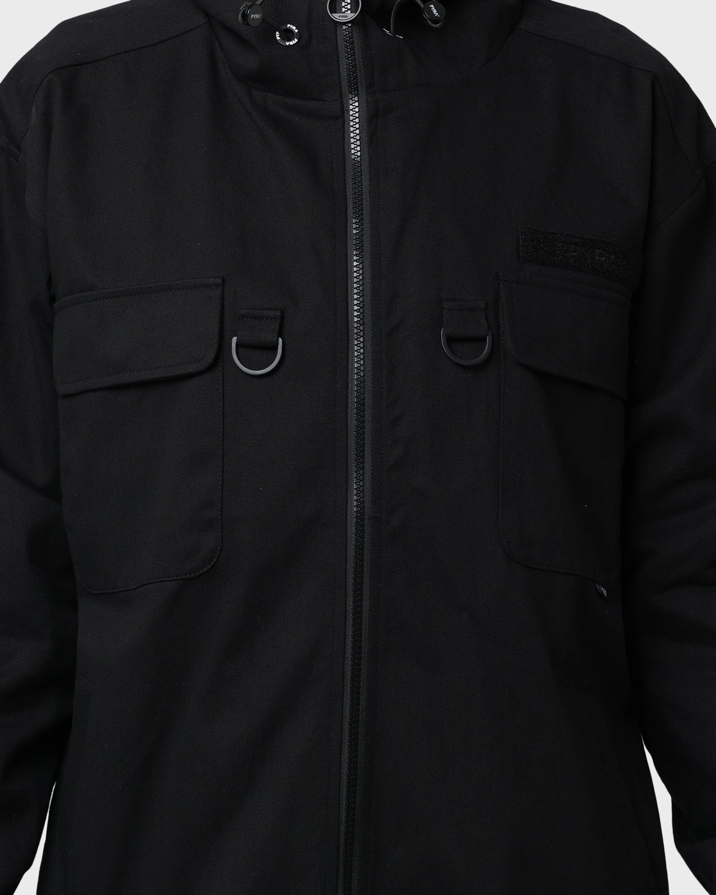 Change Seam Sealed Construction PYRA Soho Cargo Jacket Black