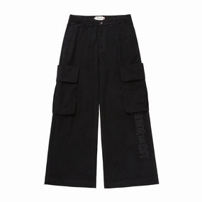 Simple Comfort Honor The Gift Wide Leg Cargo 'Black'