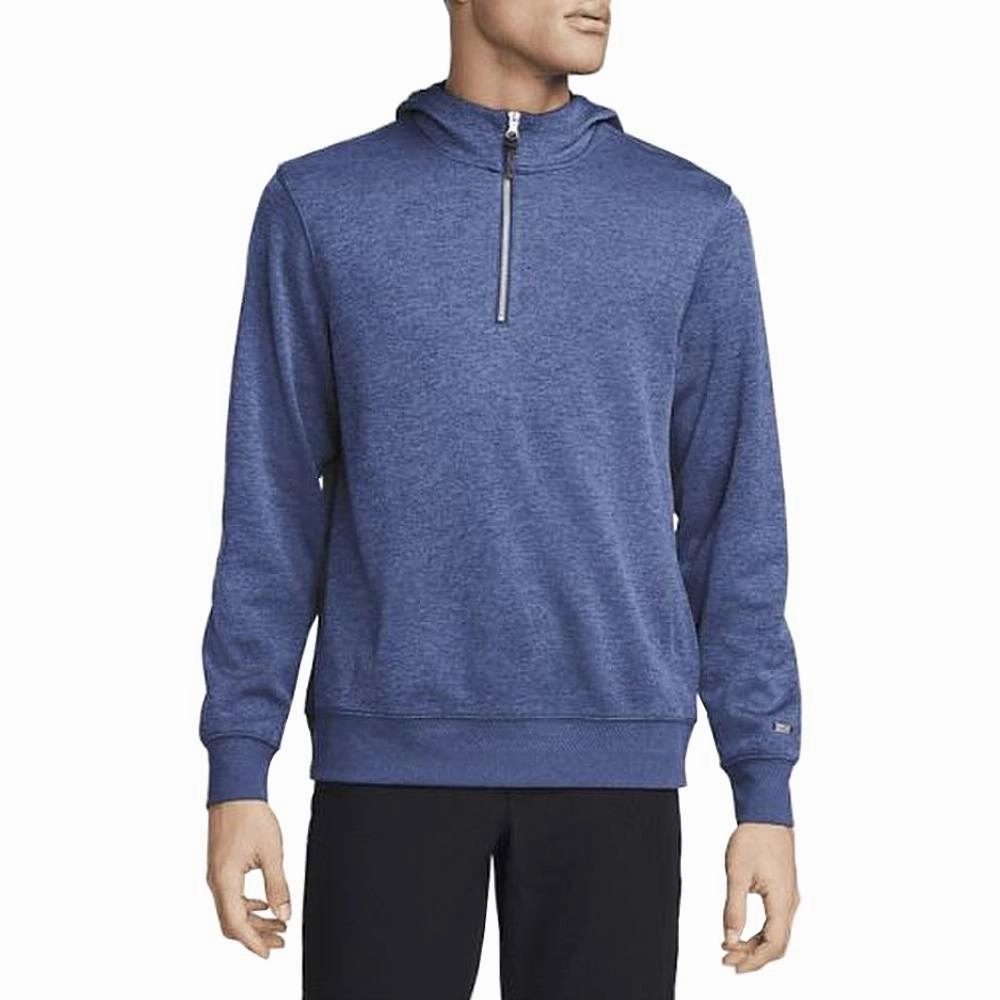 Nike Dri-FIT Hoodie Golf Pullover Midnight Navy/Brushed Silver - FW23 Men Heavy Duty variation