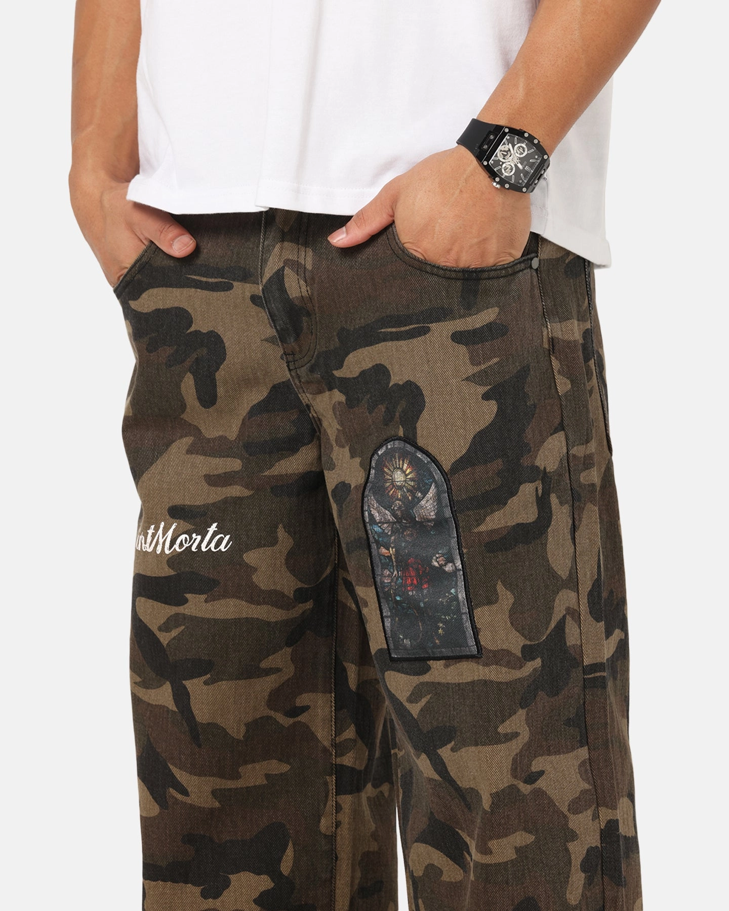 Saint Morta Kingdomcome Baggy Pant Camo Ripstop Fabric Technology