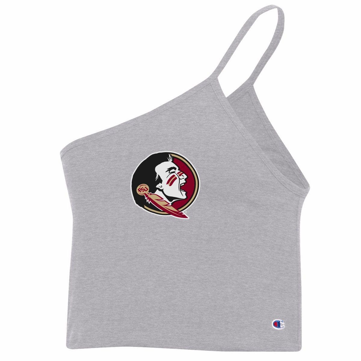 Champion Women's Seminole Logo Asymmetrical Cami - Oxford Forest use