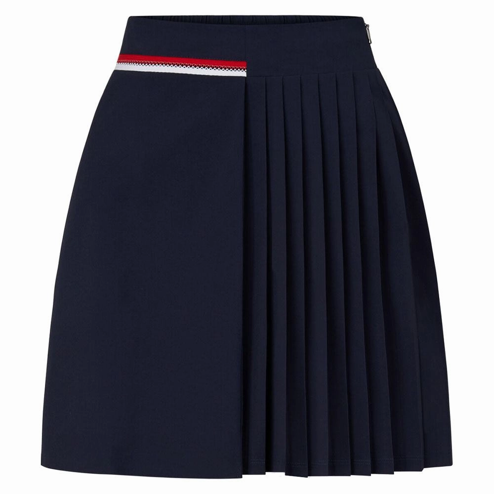 Effortless Wear Bogner Vroni Golf Skirt Navy - SS24 Women