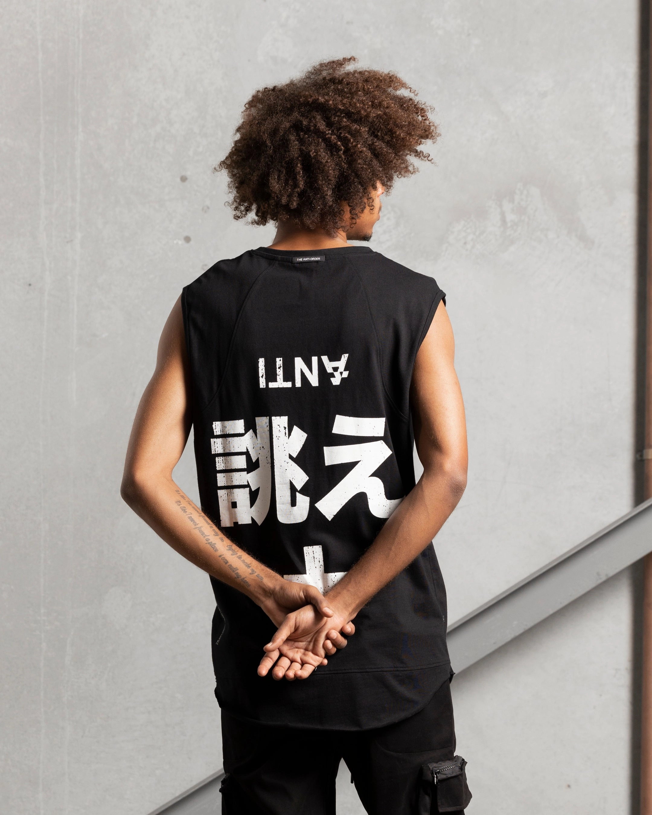 The Anti Order Kung Fu Panelled Singlet Black Luxury exclusivity Fashion Must-Have