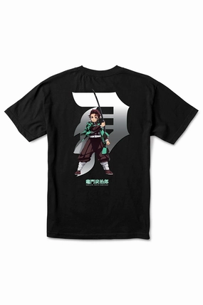 Fashion Essential Primitive X Demon Slayer Tanjiro Dirty P Tee
