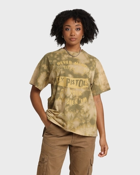 Lightweight Fashion Sex Pistols Nevermind '77 Tie Dye T-Shirt Multi-coloured