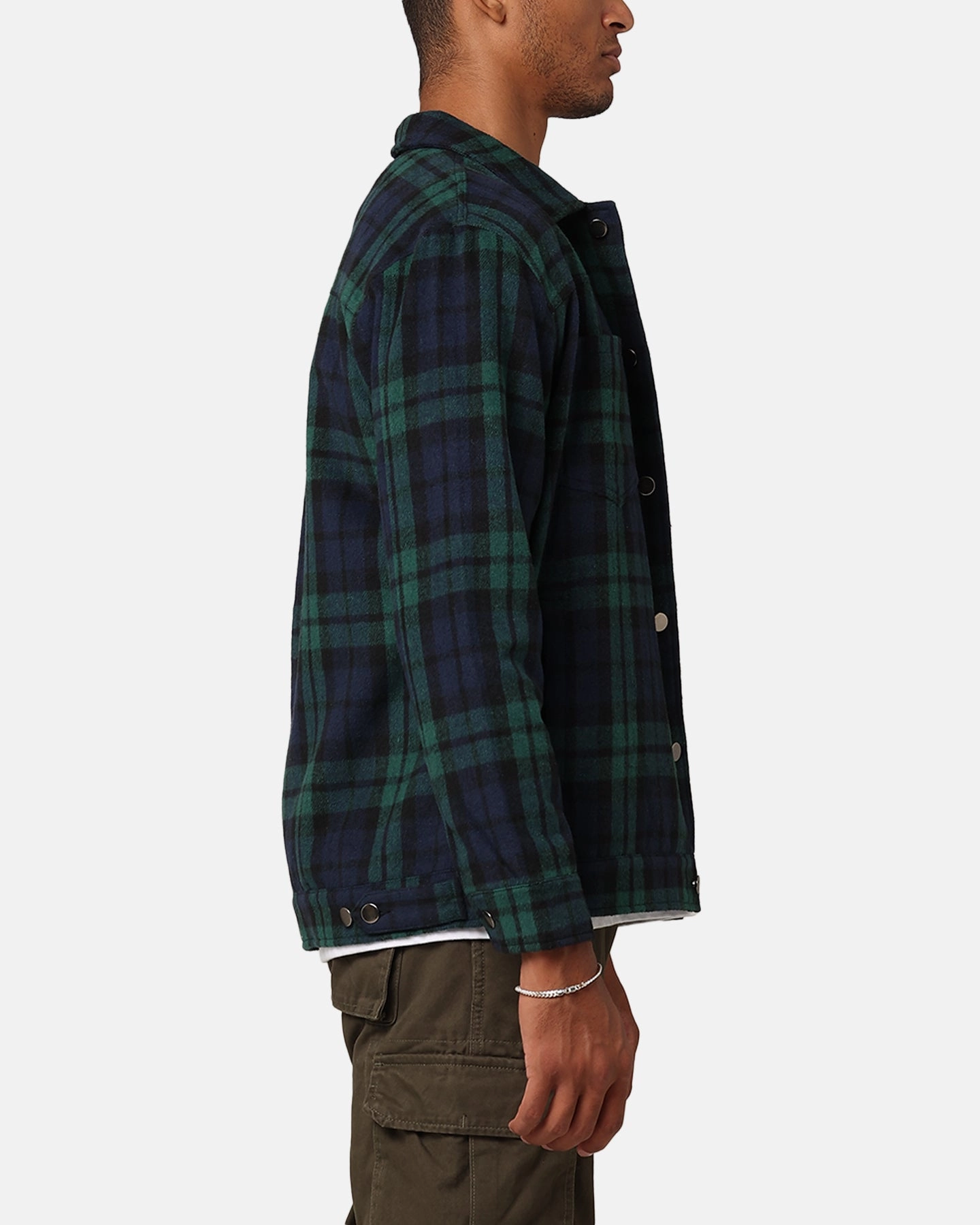 Pendant office workers XXIII Darby Plaid Shacket Tartan