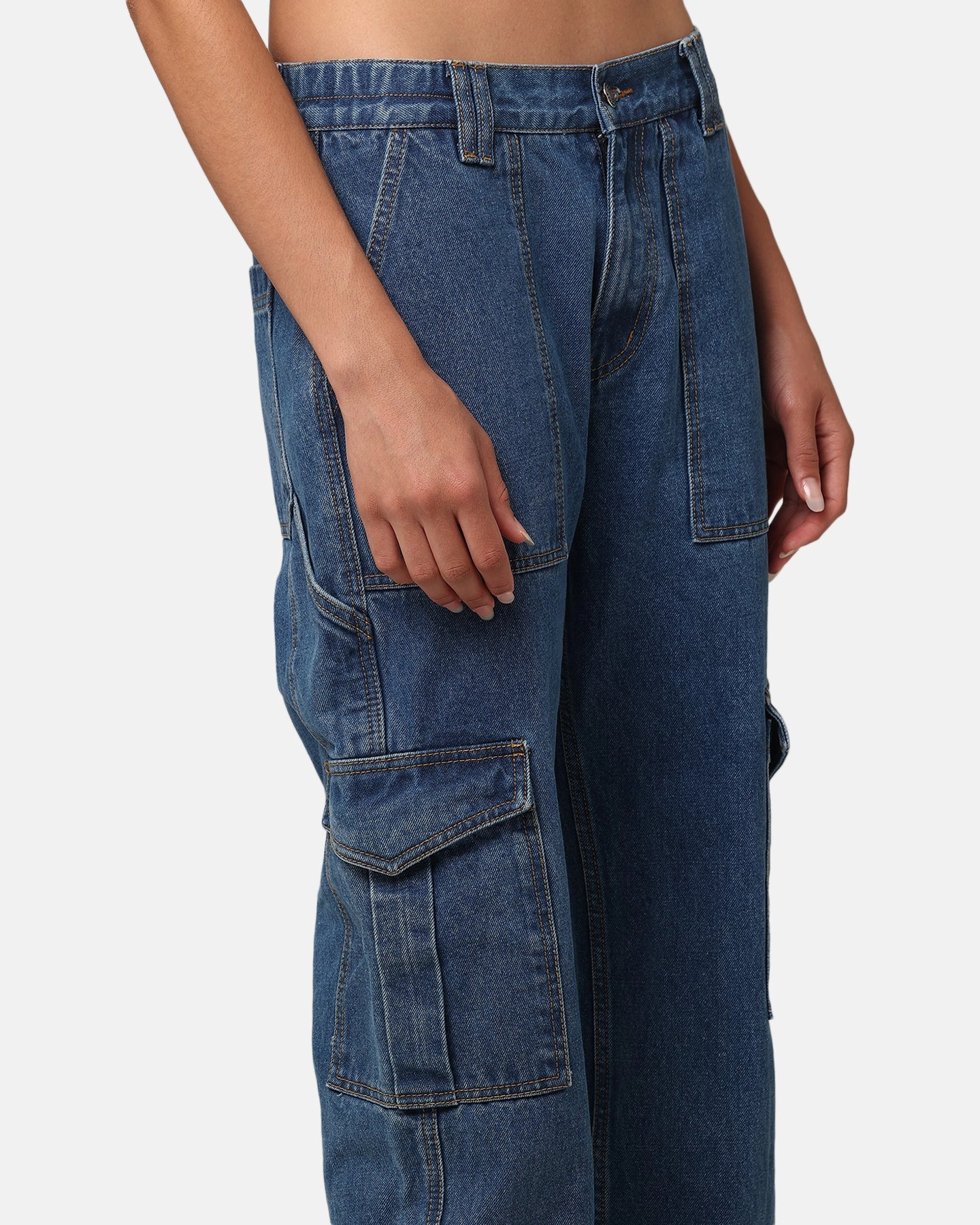 XXIII Women's Frankie Jeans Mid Blue Breathable Lining