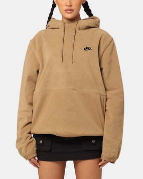 Functional Layer Nike Fleece Winter Pullover Hoodie Dark Driftwood/Black