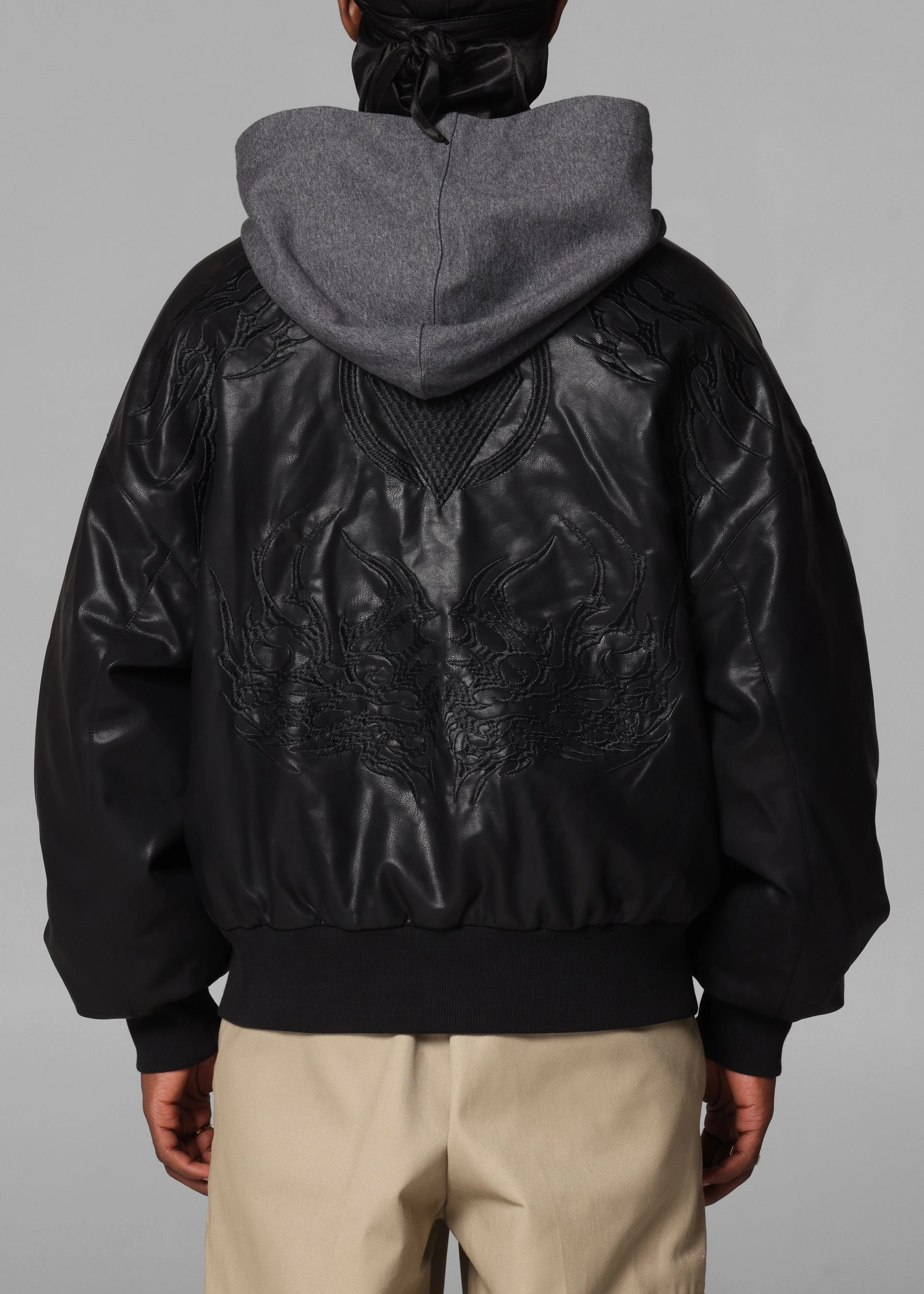 Nail-clipper Loiter Star Wars Sith Bomber Jacket Washed Black