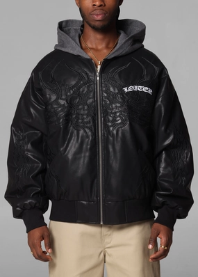 Launch Notebook Loiter Star Wars Sith Bomber Jacket Washed Black