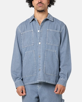 XXIII Striped Work Jacket Navy Stripe Loungewear