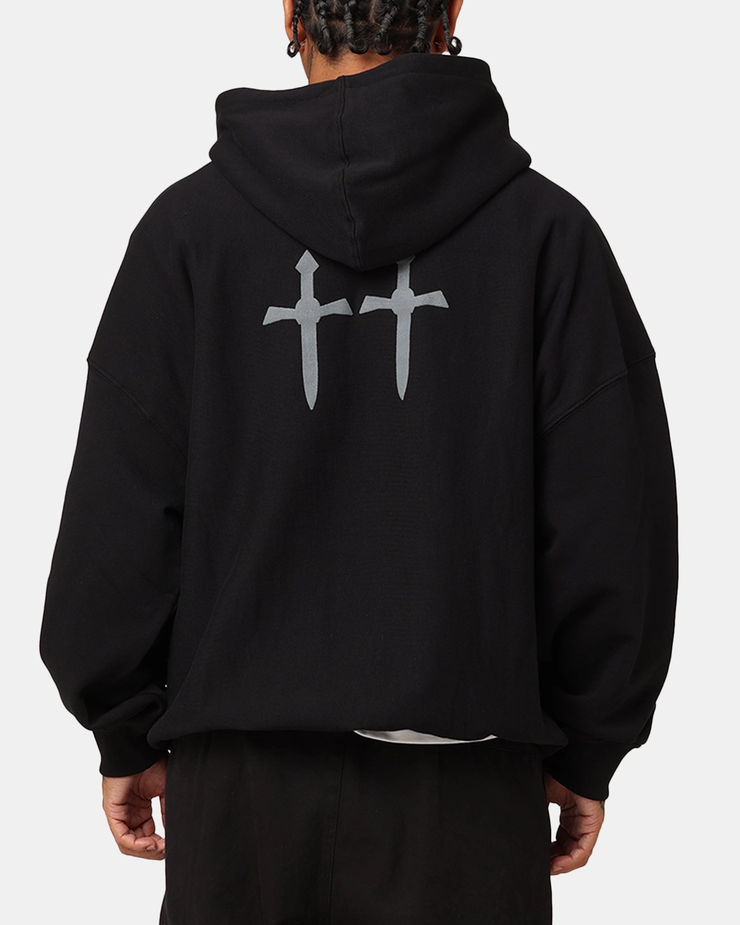Draw Saint Morta Ages Premium Hoodie Black