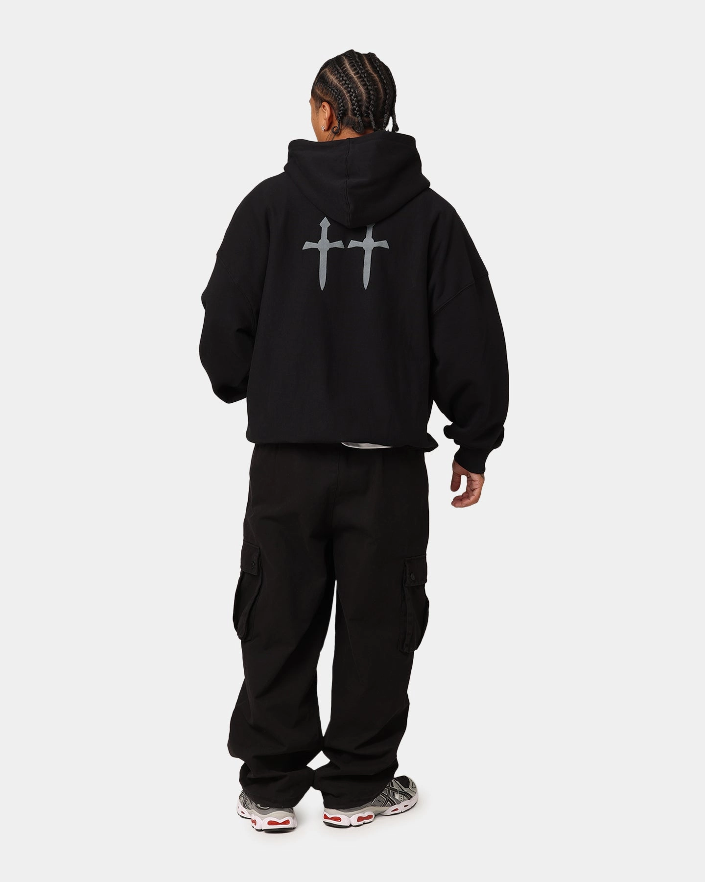 Durable Stitching Saint Morta Ages Premium Hoodie Black