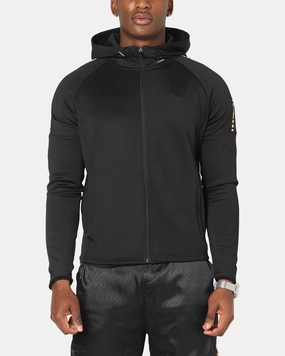 Body Mapping Technology suitable for industrial workers Sik Silk Full Zip Hoodie Black