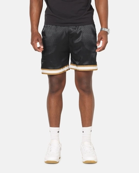 Sik Silk Resort Shorts Black Non Restrictive Cut