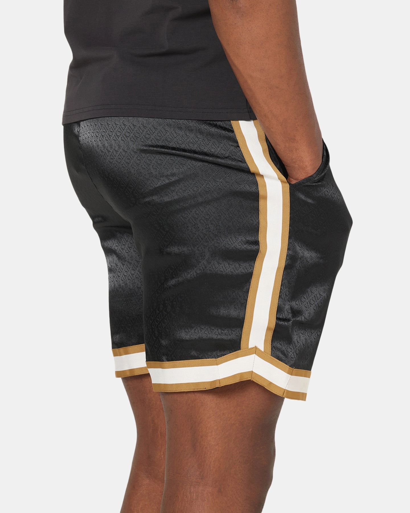 Summer Ready Sik Silk Resort Shorts Black