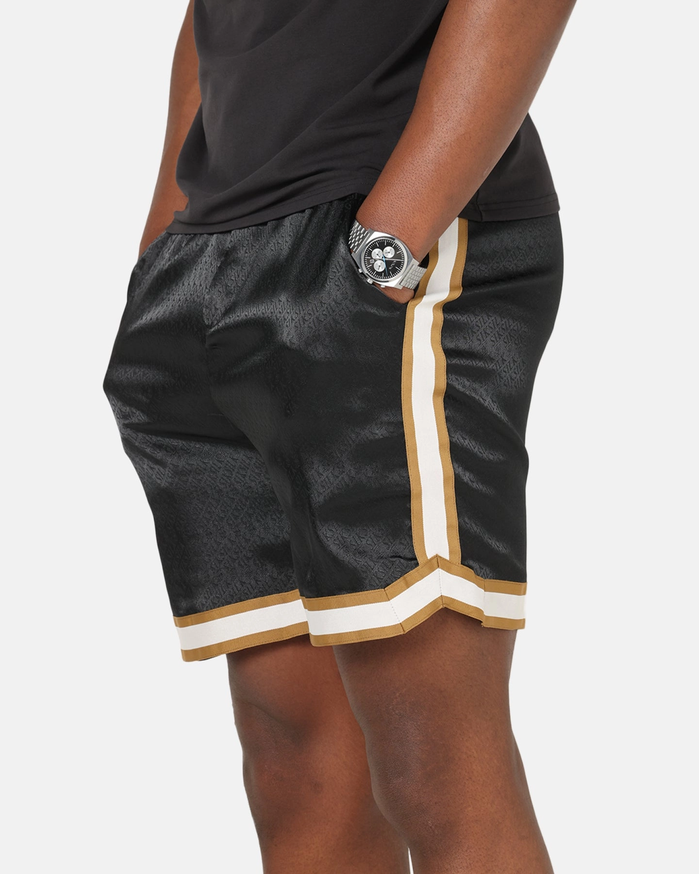 Work Ready Sik Silk Resort Shorts Black
