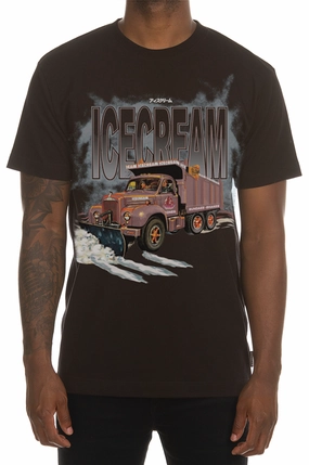 Quick-Drying Shirt Perfect Comfort Icecream White Lines SS Tee