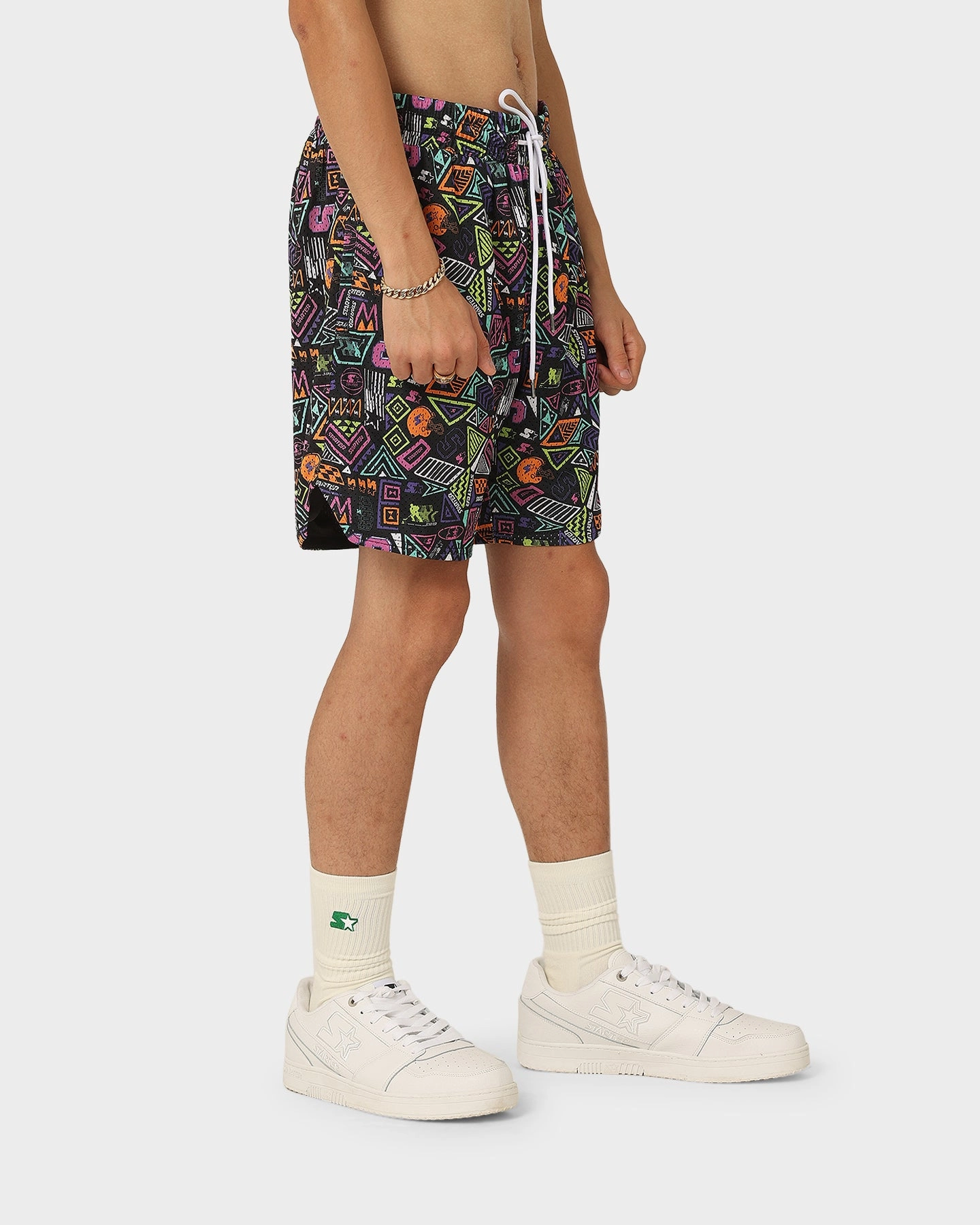Starter Retro Mesh Shorts Multi-Coloured Lightweight Design