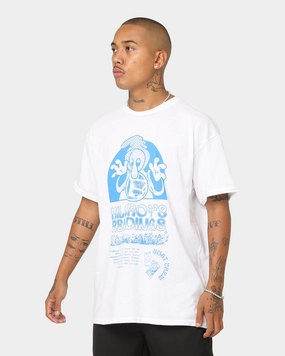 Fade Resistant Dye Effortless Daywear Goat Crew Killroy's Readings T-Shirt White