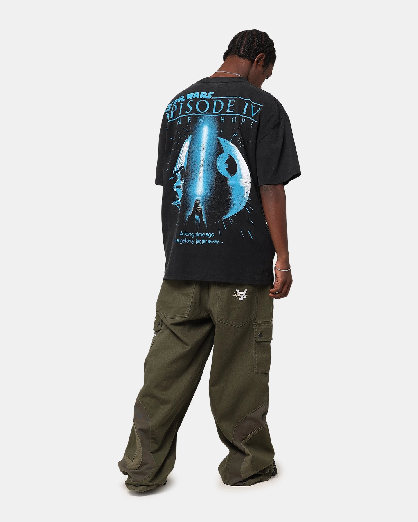 homecoming cycling outfit Star Wars Episode IV '77 Heavy Vintage T-Shirt Vintage Black