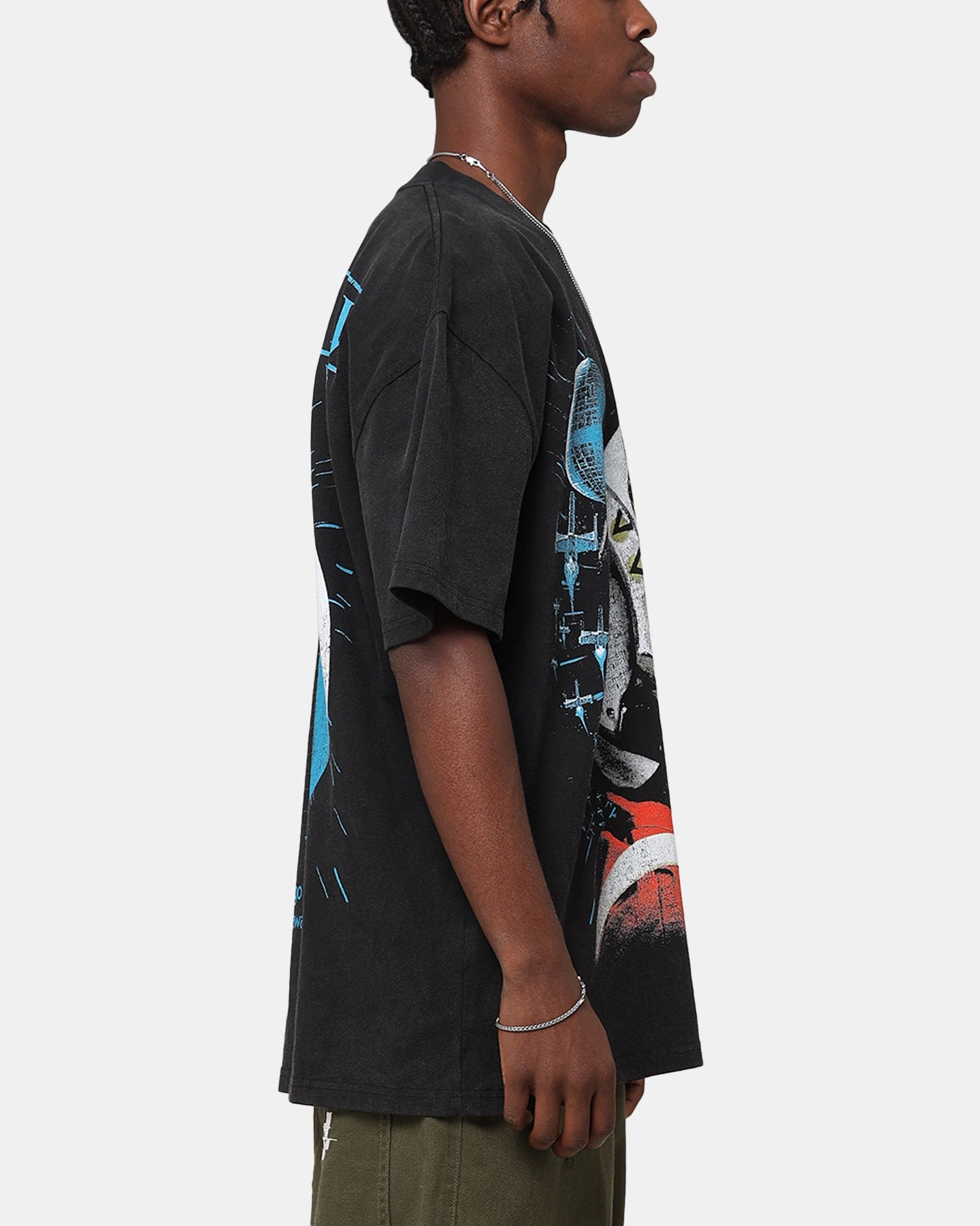 Star Wars Episode IV '77 Heavy Vintage T-Shirt Vintage Black Durable Knitwear Easy Care Material