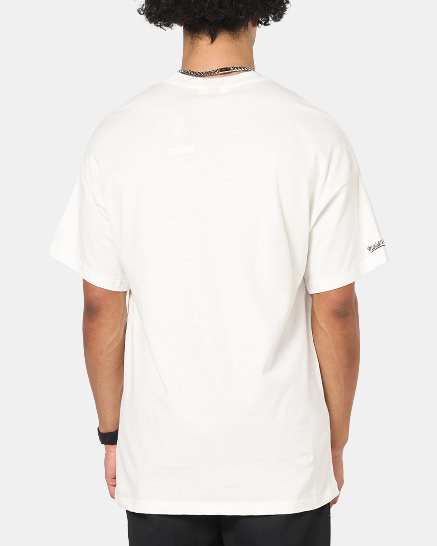 Mitchell & Ness Toronto Raptors Vince Carter Big Head T-Shirt Vintage White Relaxed Vibes
