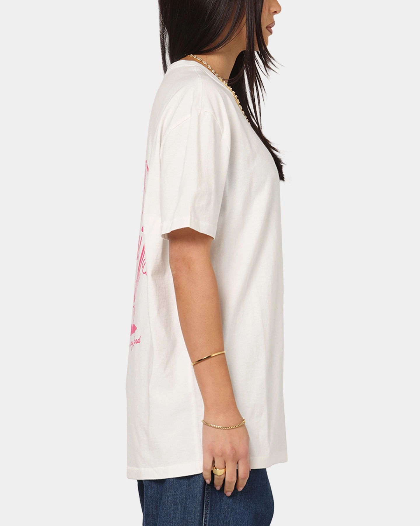 Tommy Jeans Regular Novelty Fair T-Shirt Ecru SlimFit