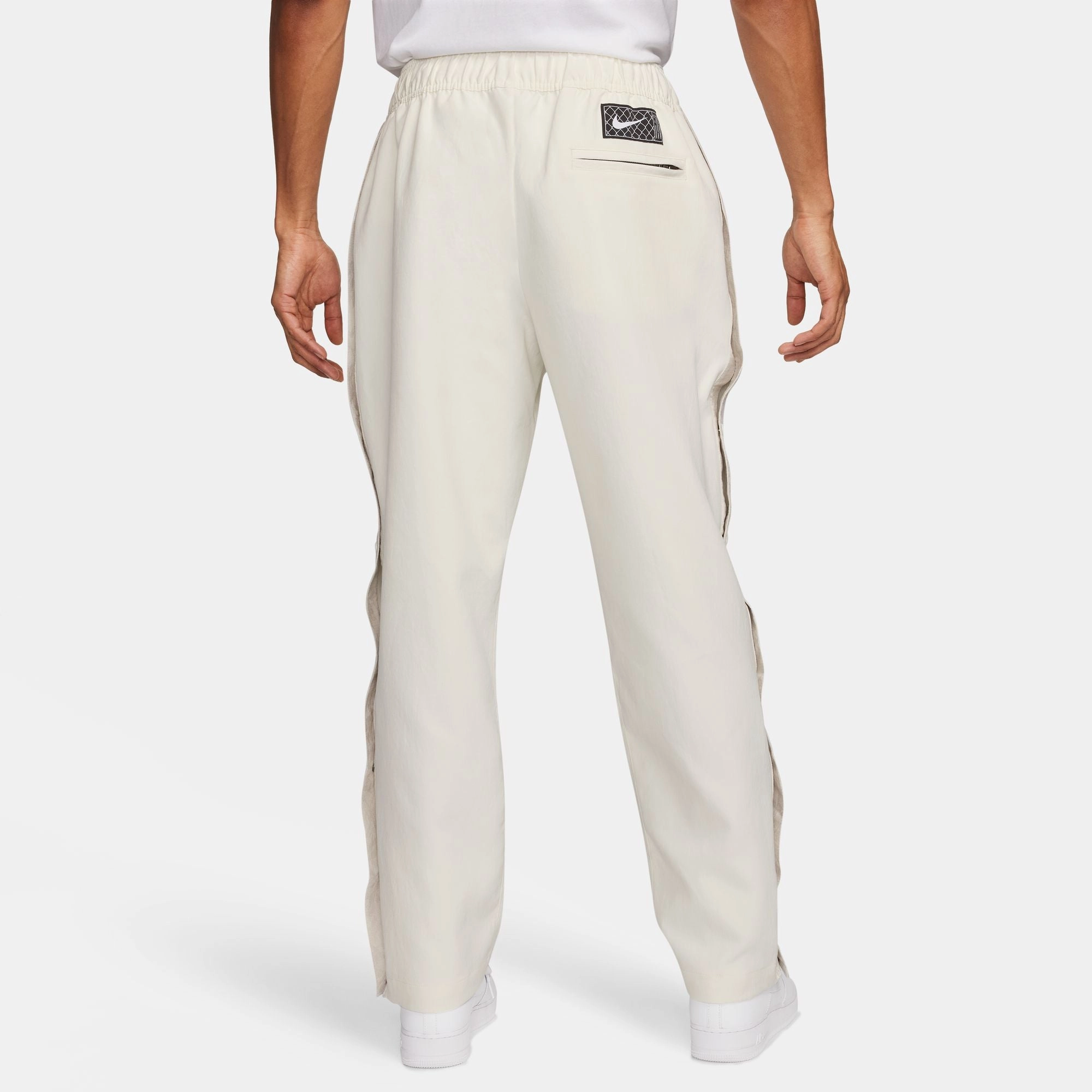 Anti Pilling Sustainable Fabric Nike Devin Booker Tearaway Basketball Pants 'Sail'