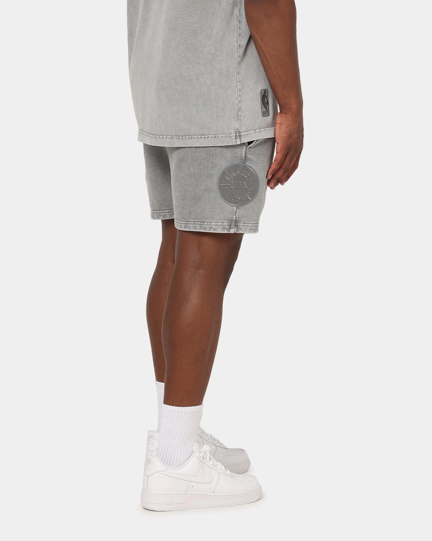 Pro Standard Chicago Bulls Washed Classic Shorts Washed Grey Floral Print
