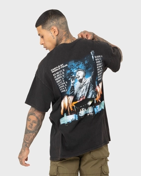 Classic Fit harmonious Six60 Merch Six60 Tour Vintage T-Shirt Black Wash
