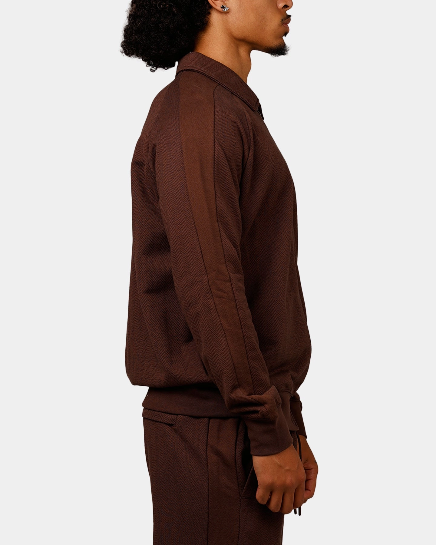 Puma T7 Track Jacket Brown Commodity Risk