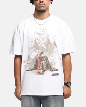 Vintage Look Trendy Vibes 73 Studio Star Wars Takumi Last Jedi Vintage T-Shirt White