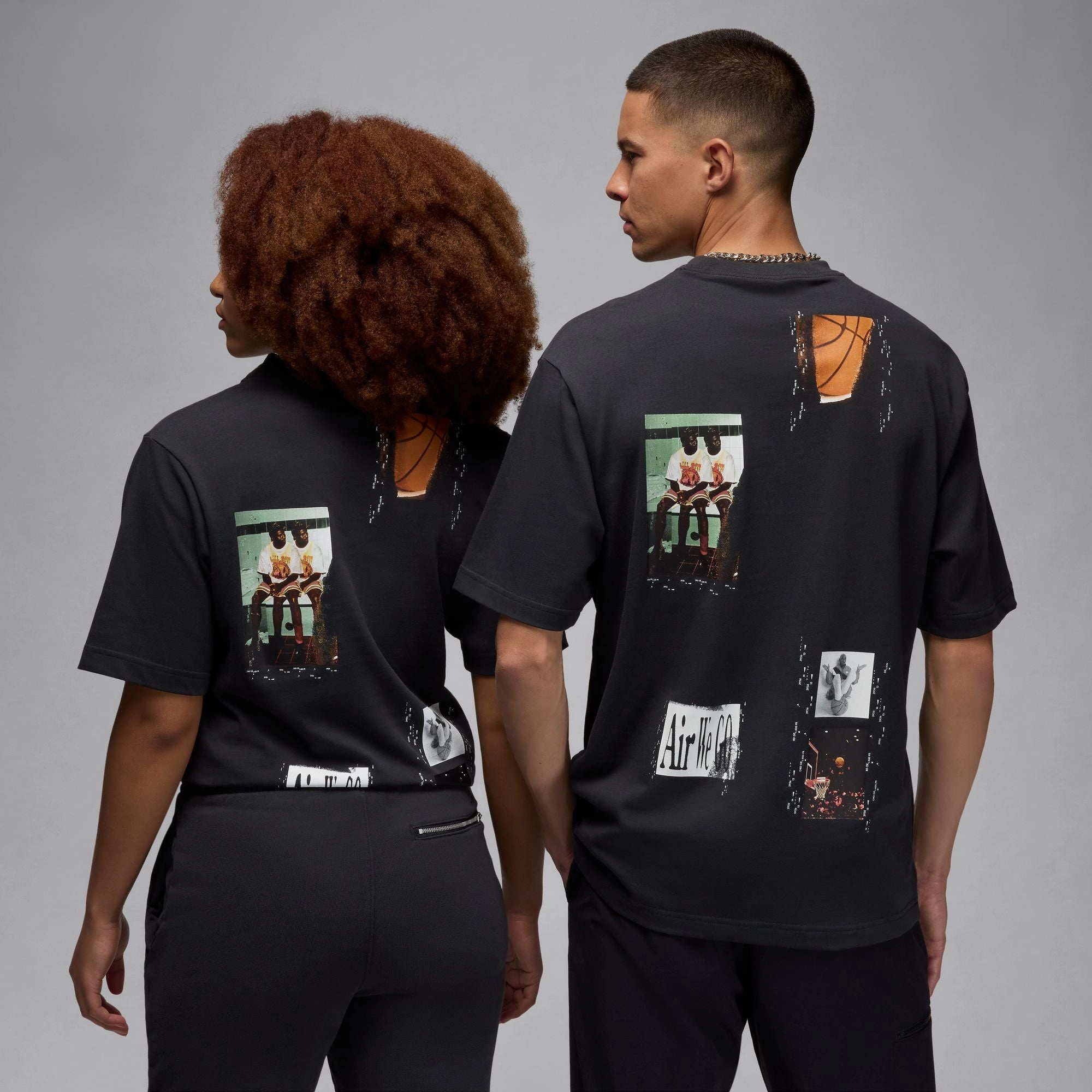 Sweat Absorbent Jordan Flight Heritage T-Shirt 'Off Noir'