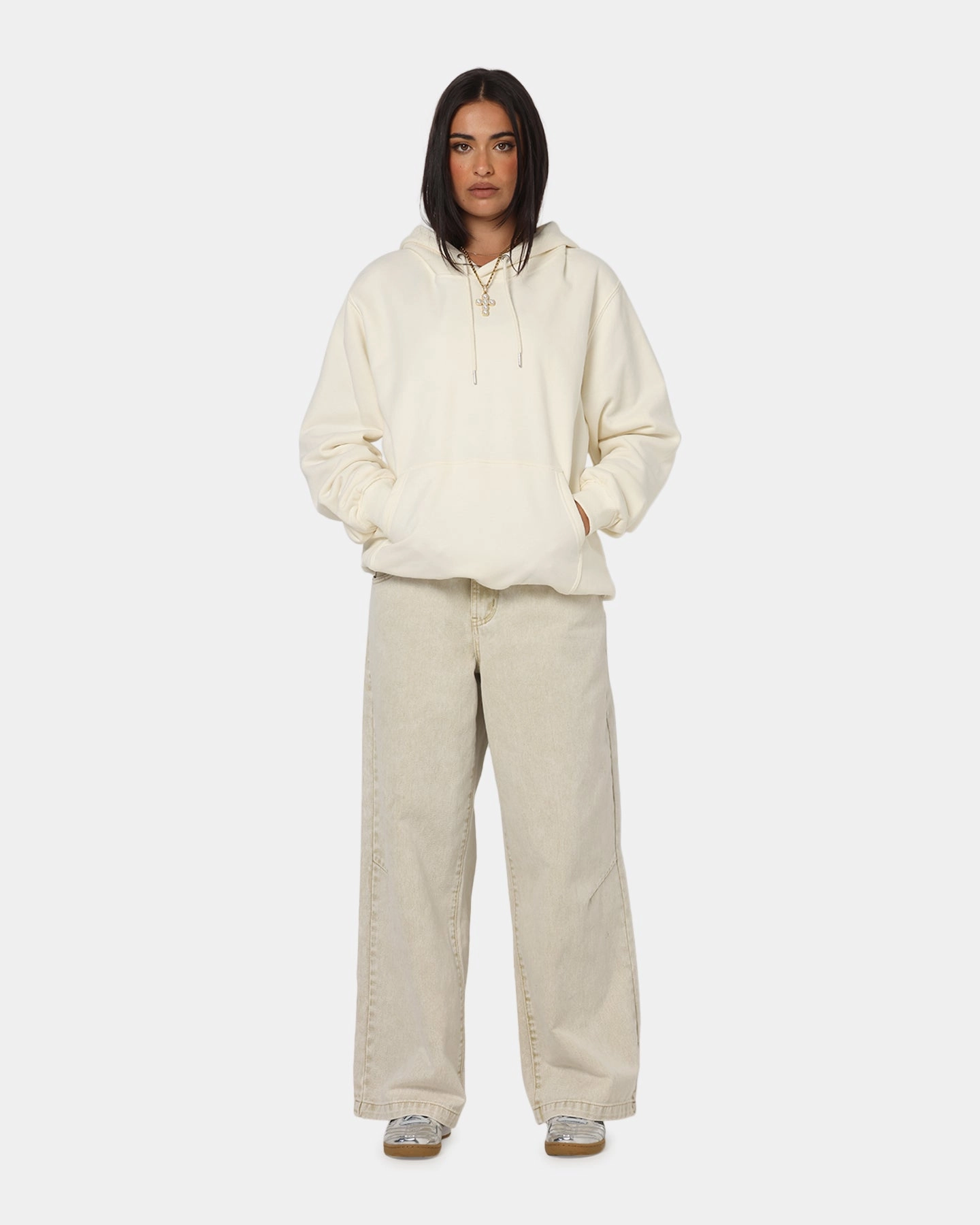 Snag Free Surface Lust Culture Kings Standard Hoodie Off White