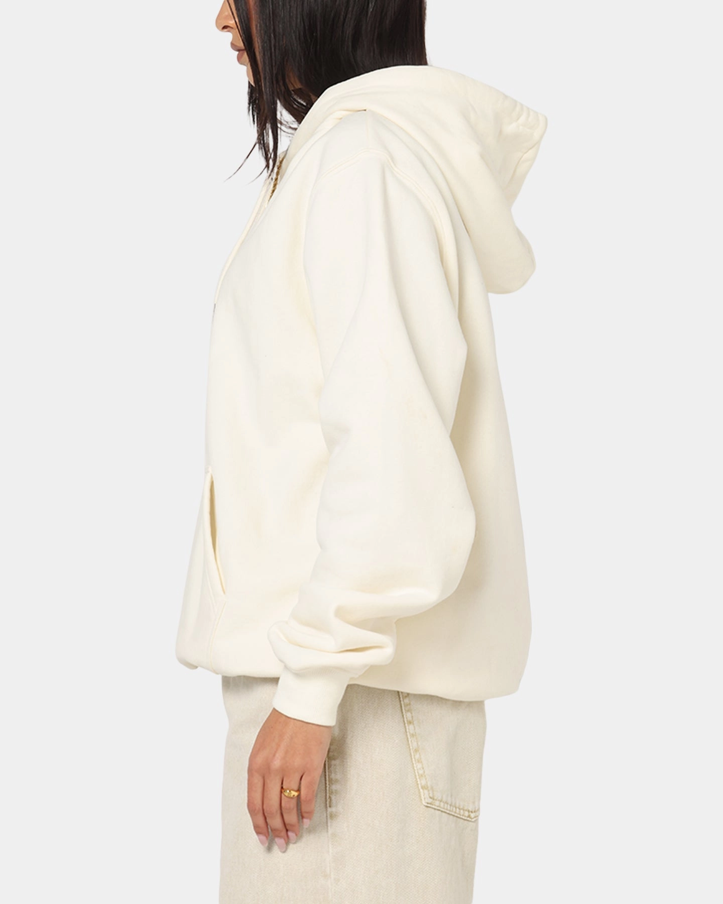 Culture Kings Standard Hoodie Off White cold - weather essential