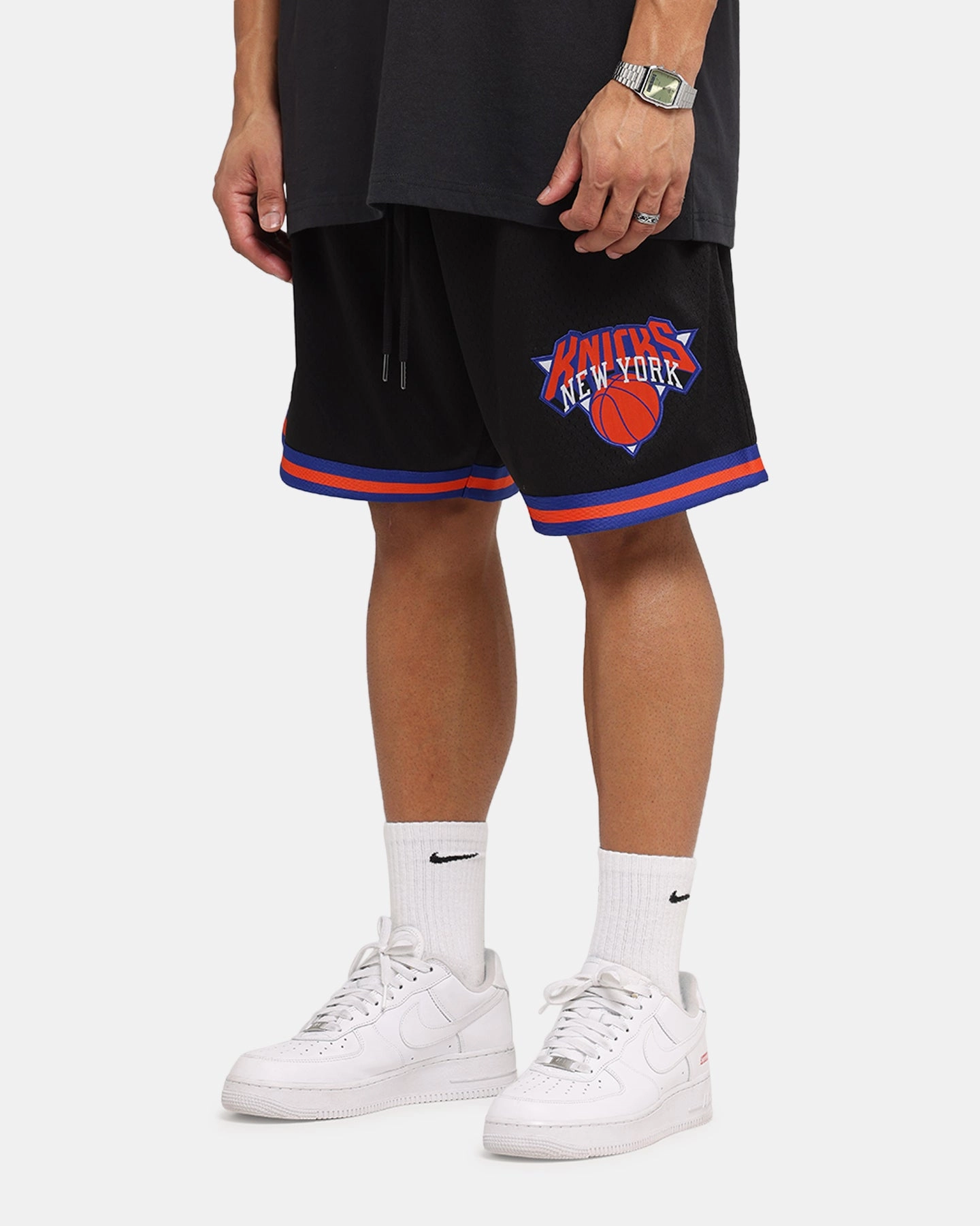 Mitchell & Ness New York Knicks Shooting Shorts Black Effortless Comfort