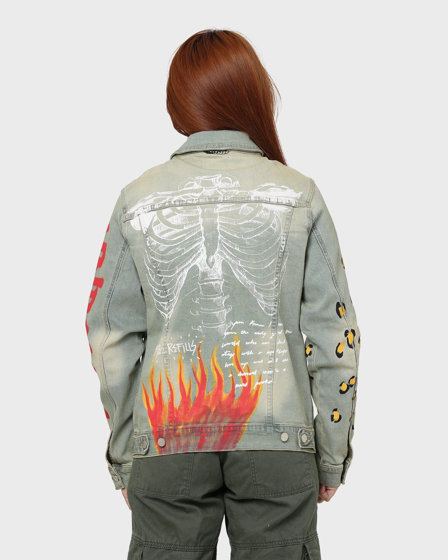 Lifted Anchors Detention Denim Jacket Blue divers
