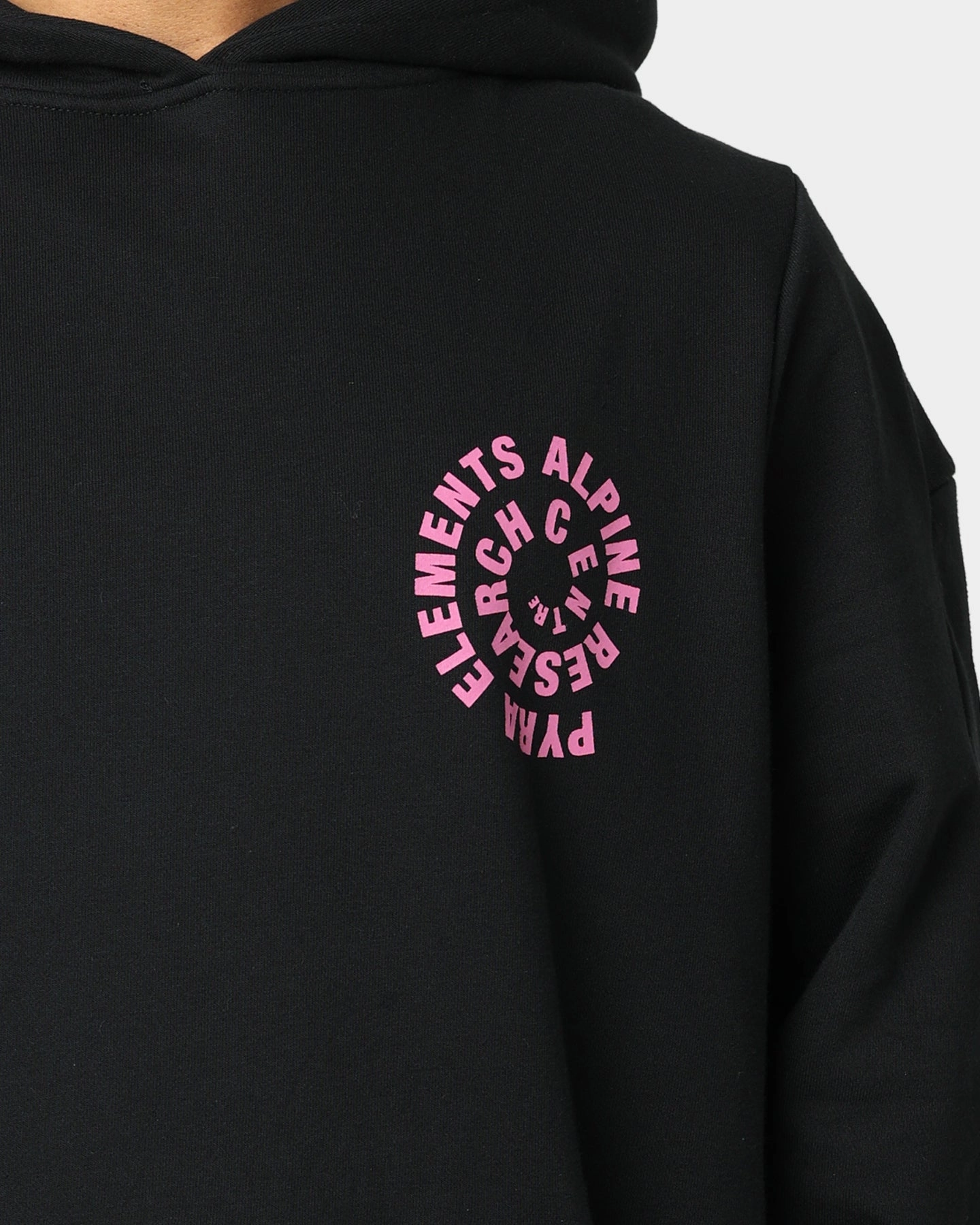 Innovate mountain vacation Pyra Spin Out Hoodie Black/Purple