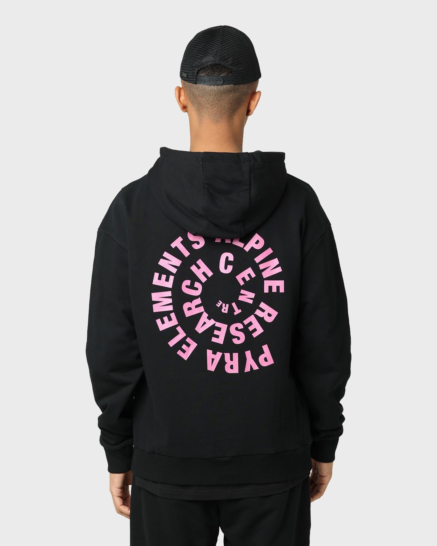 Pyra Spin Out Hoodie Black/Purple movement Grid Backlined Interior