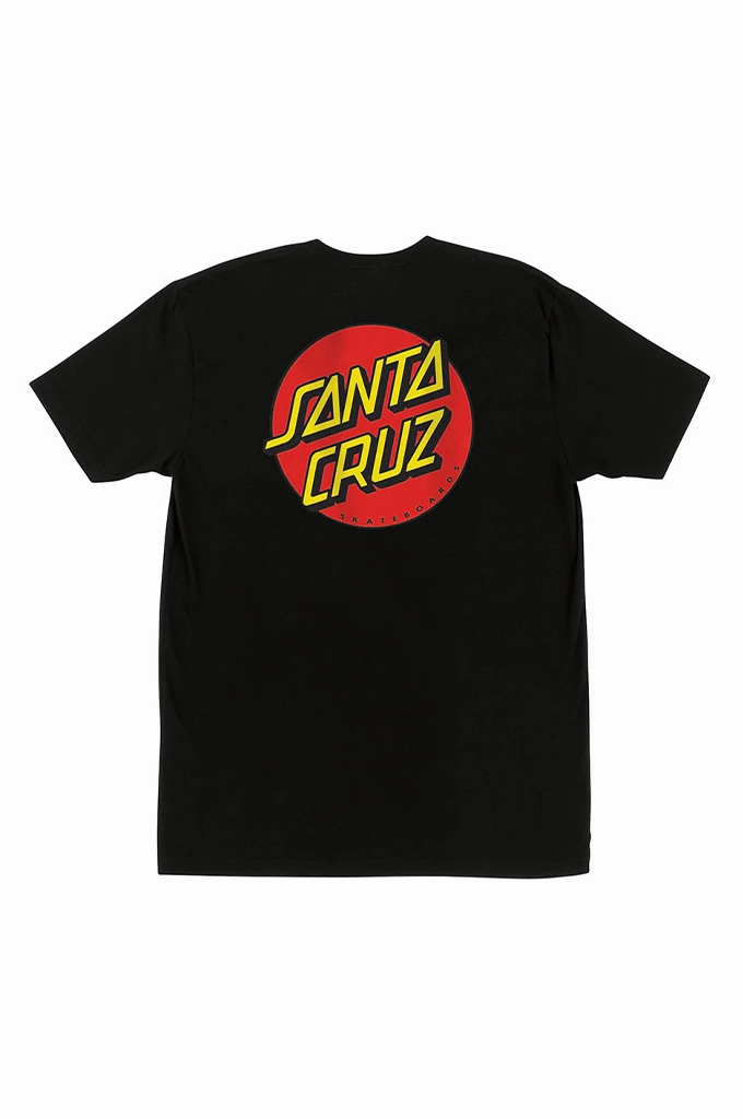 Top Rated Santa Cruz Classic Dot Chest SS Regular Fit Tee