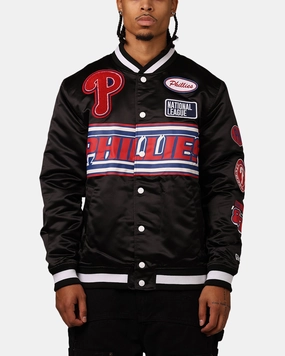New Era Philadelphia Phillies 2024 Rally Drive Jacket Black/White night Closet