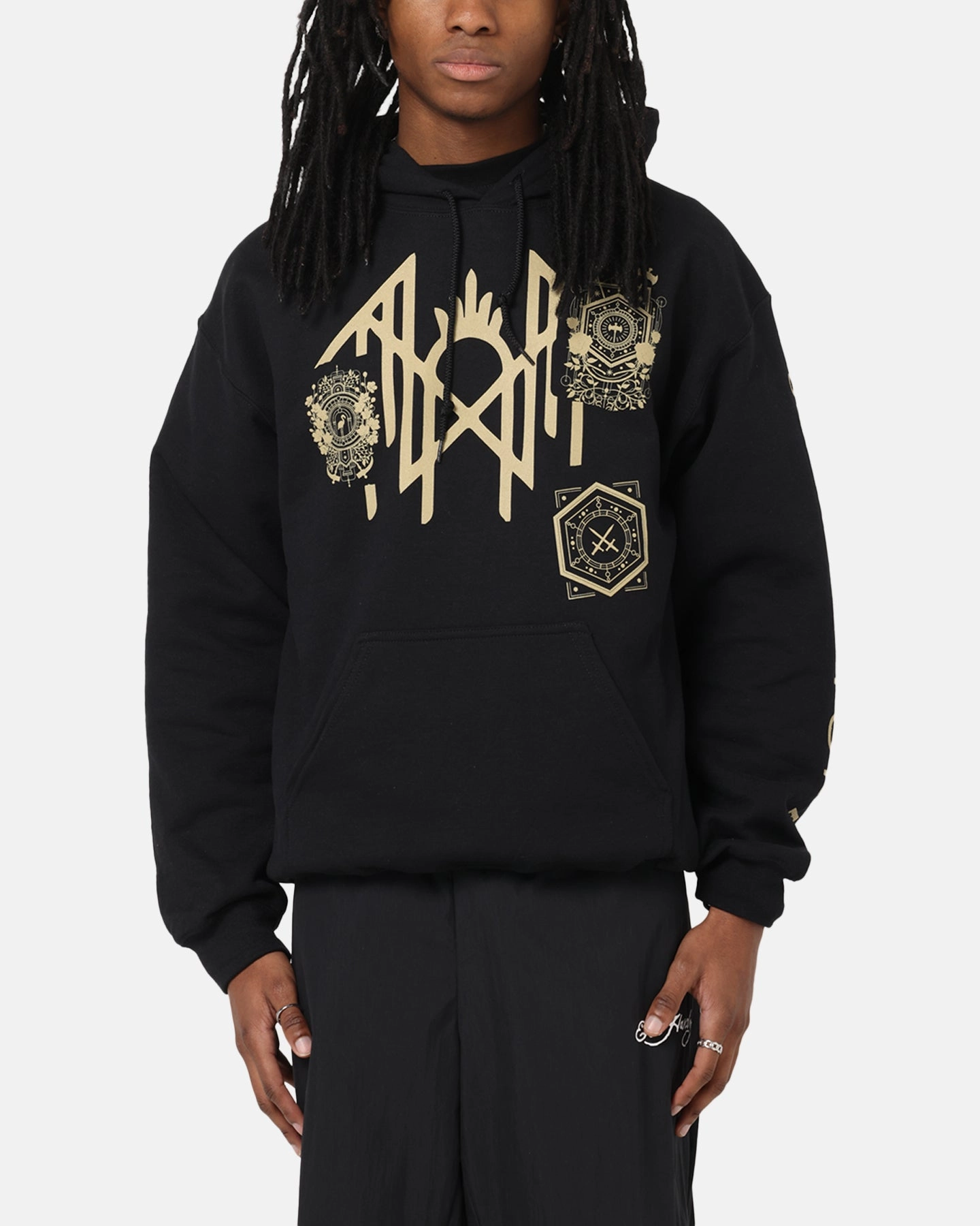 Compression Friendly Fit Sleep Token Even In Arcadia Hoodie Black