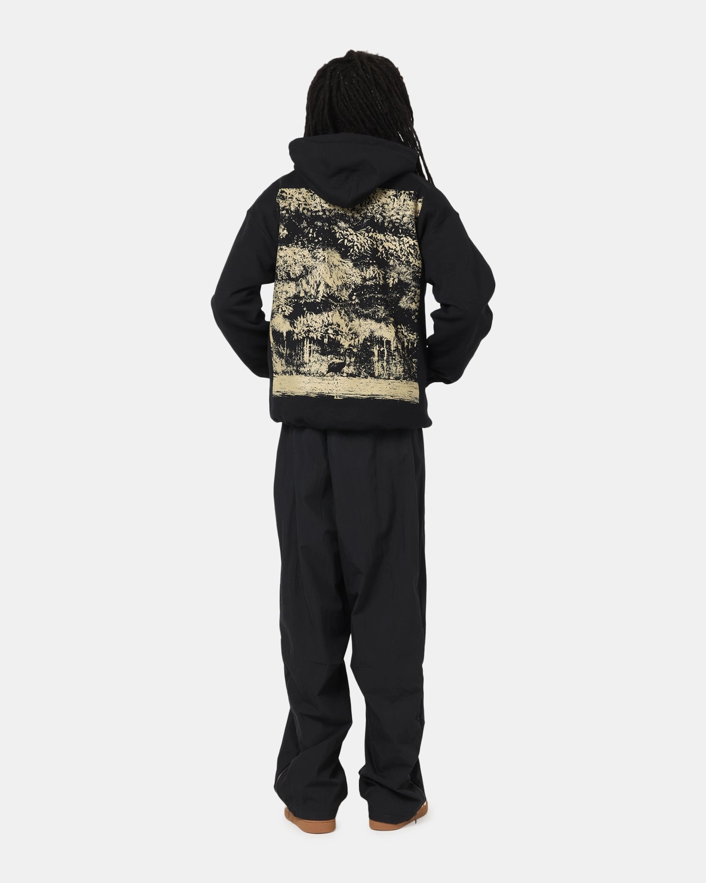 Detachable Collar Sleep Token Even In Arcadia Hoodie Black