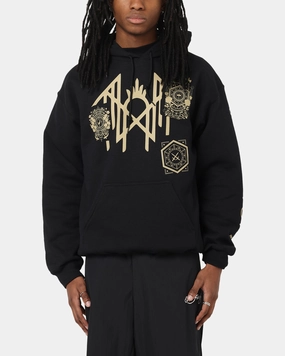 Compression Friendly Fit Sleep Token Even In Arcadia Hoodie Black